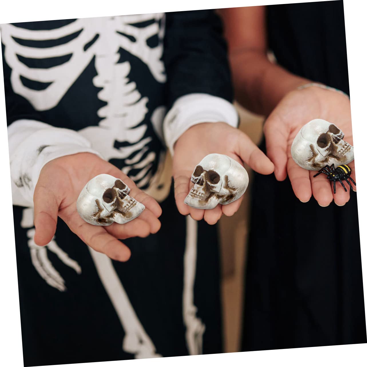 Alipis 30pezzi Scheletro Halloween Realistiche Decorazioni Spaventose Per Festive e Decorazioni Per Ed