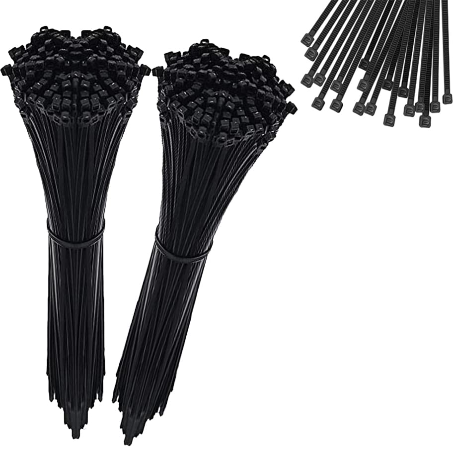 Truveli Heavy Duty 10inch Zip Cable Ties 250mm x 3.6mm, Ultra Strong Nylon Wire Ties (Black - 200pcs) (B0BCWV737Z) Amazon Price History, Amazon Price Tracker