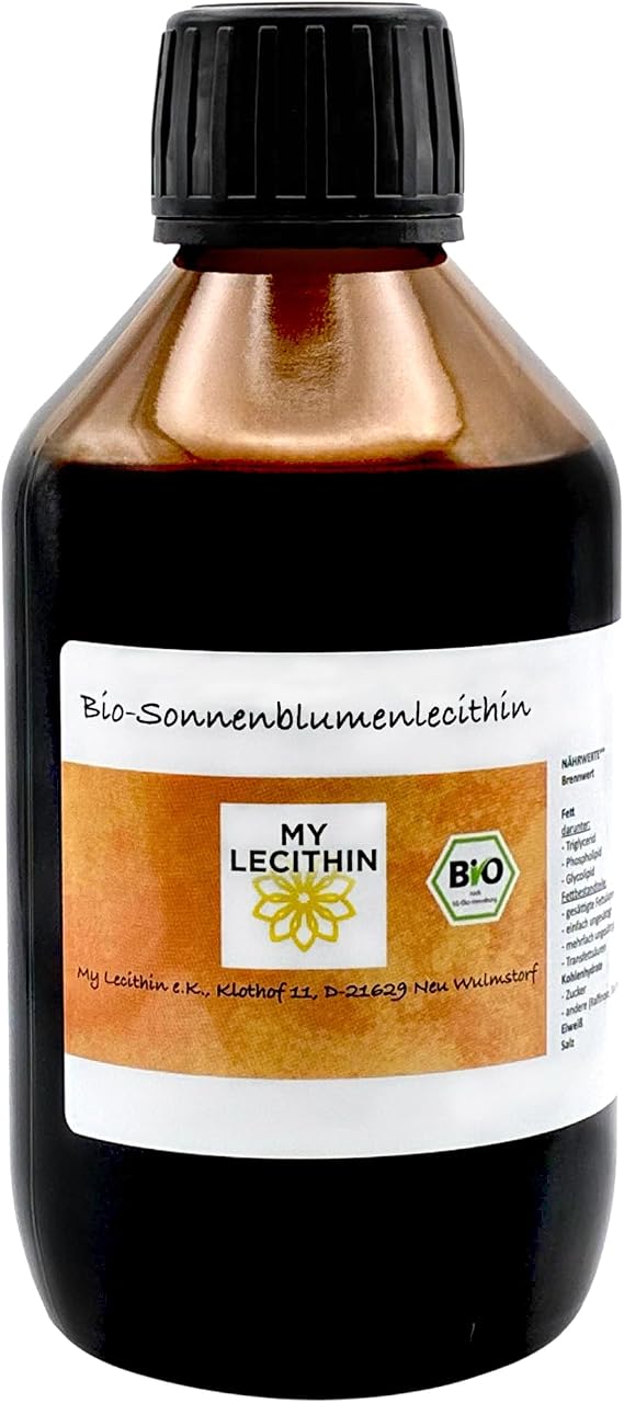 MY LECITHIN Lécithine de Tournesol Liquide Bio - Extra Pure
