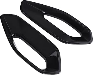 2PCS Center Consoles Grab Handle Side Cover Trim Compatible with Nissan Frontier 2022-2025 ABS Armrest Gear Shift Side Panel Trim Frame Protection Anti-Scratch Sticker (Piano Black)