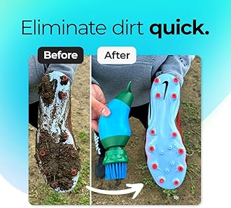 BootBuddy Shoe & Boot Cleaner Brush – Footwear Cleaning Kit for Running and Walking Shoes, Hiking Boots, Golf Shoes & Soccer Cleats – Cleans Mud, Dirt & Stains in Minutes, As Seen on Dragons’ Den