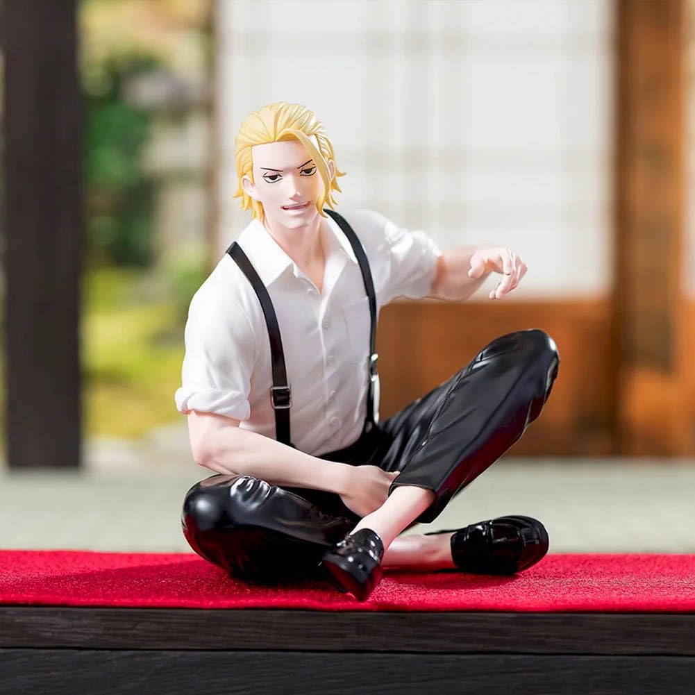 Zhongkaihua Shiba Tougo/Rokuhira Chihiro Figura de acción sentada, estatua