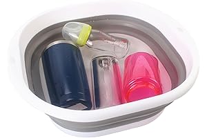 Babyhood Collapsible Baby Bottle Sink Wash Basin