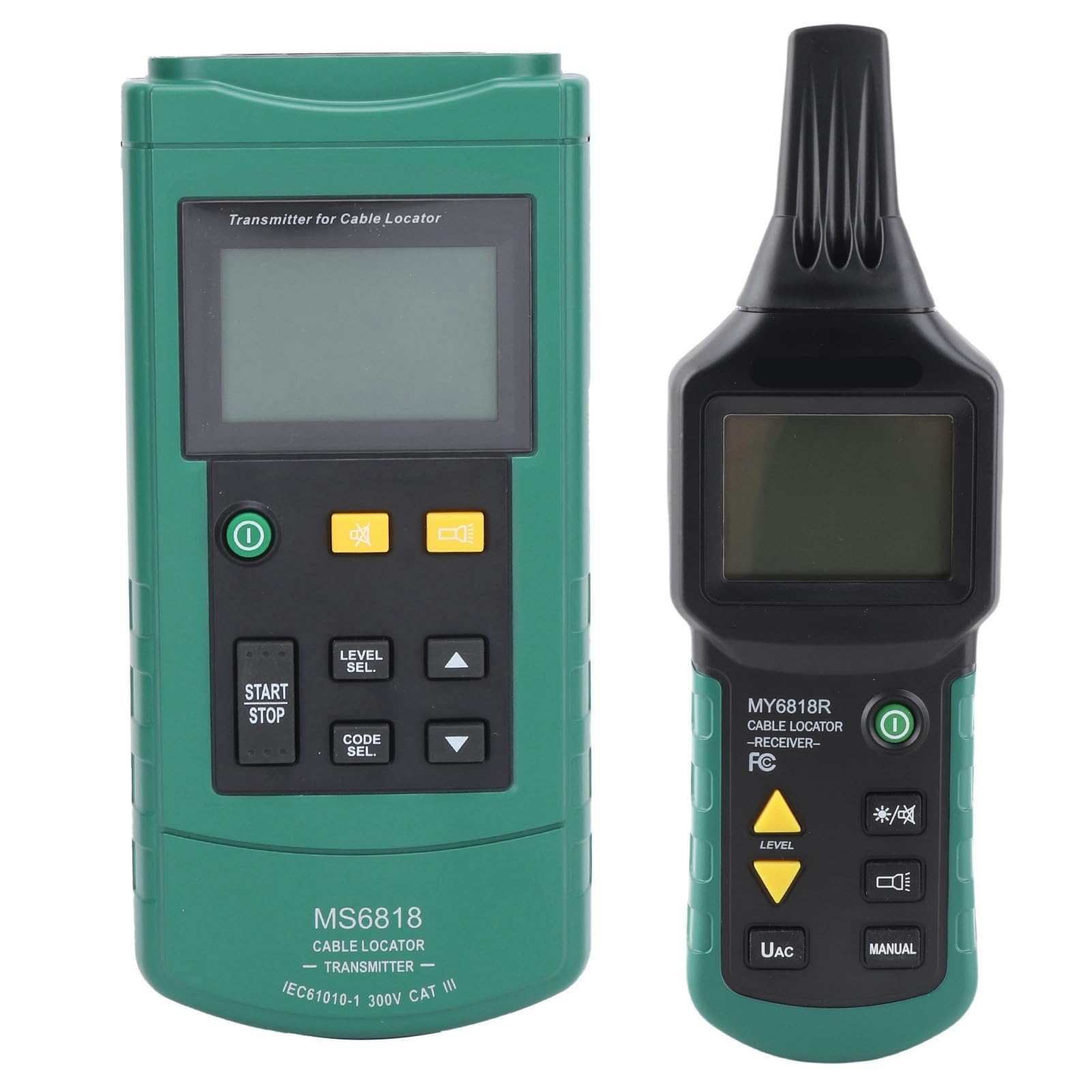 Jeffergarden Detektor Kabla Detektor Zwarcia Przewodu ABS Sygnał 125 KHz Do 400 V AC DC Śledzenie od 0 Do 8,2 Stopy dla Elektryków Budownictwo Ściana Testowanie Kabli Podziemnych