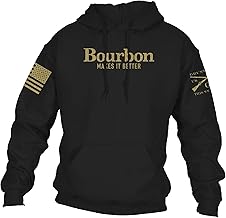 Grunt Style Bourbon Makes It Better Men's Pullover Hoodie