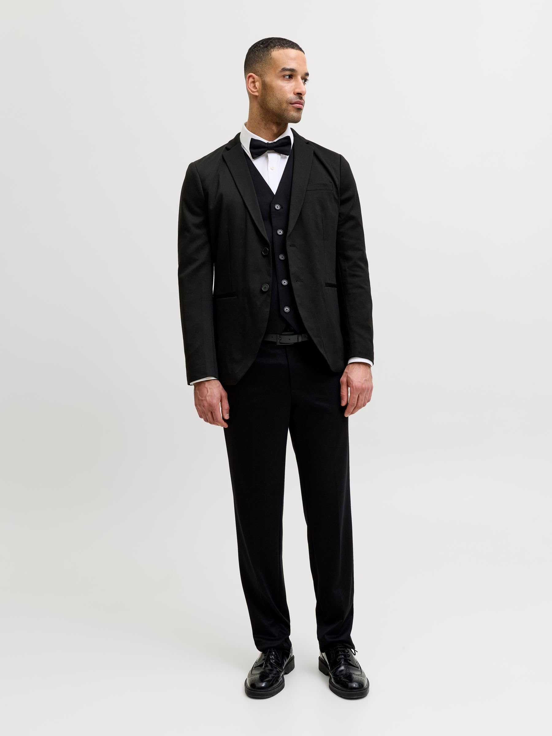 Jack & Jones Jjejaxon Jersey Blazer Chaqueta de Traje Hombre (Pack de 1)