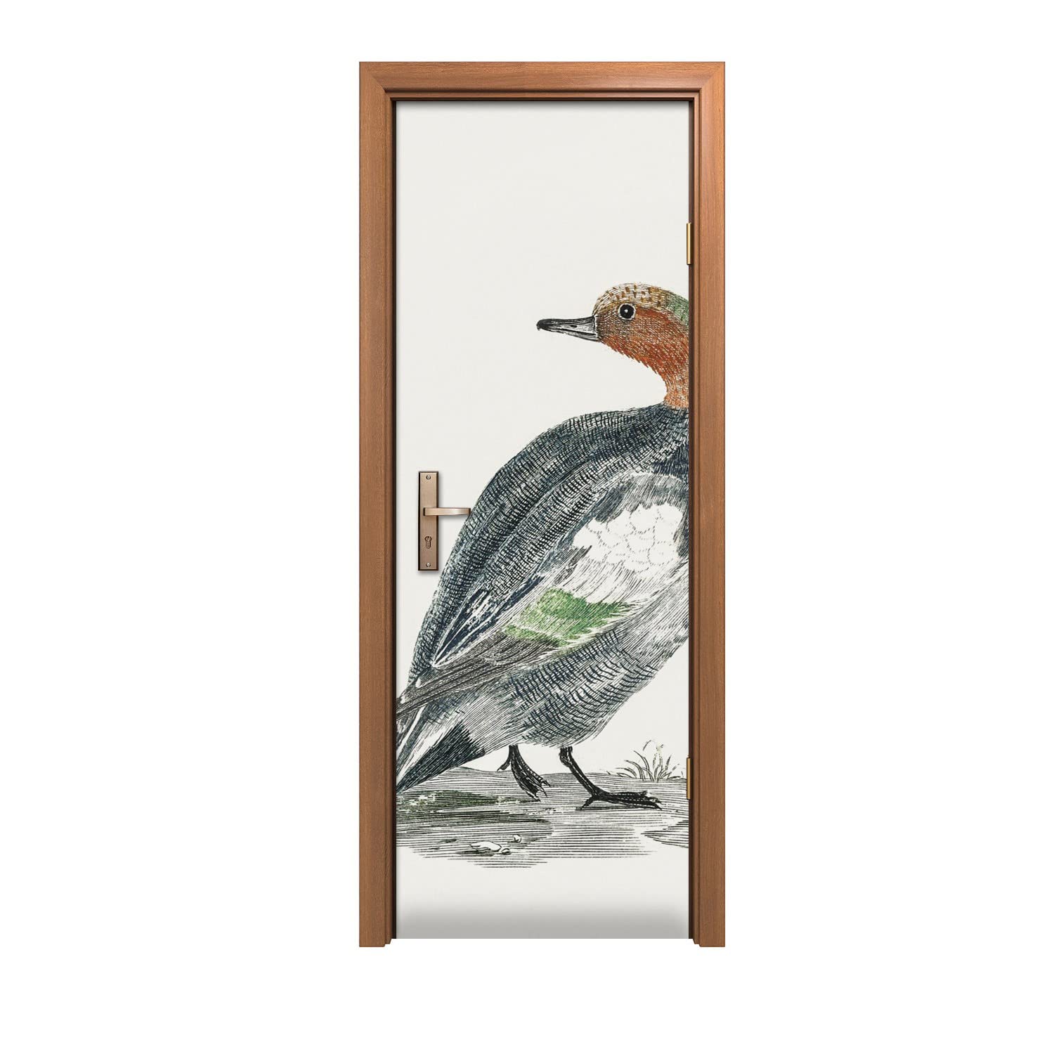 Autocollant de porte oiseaux pour sublimer votre décoration d'intérieur salon