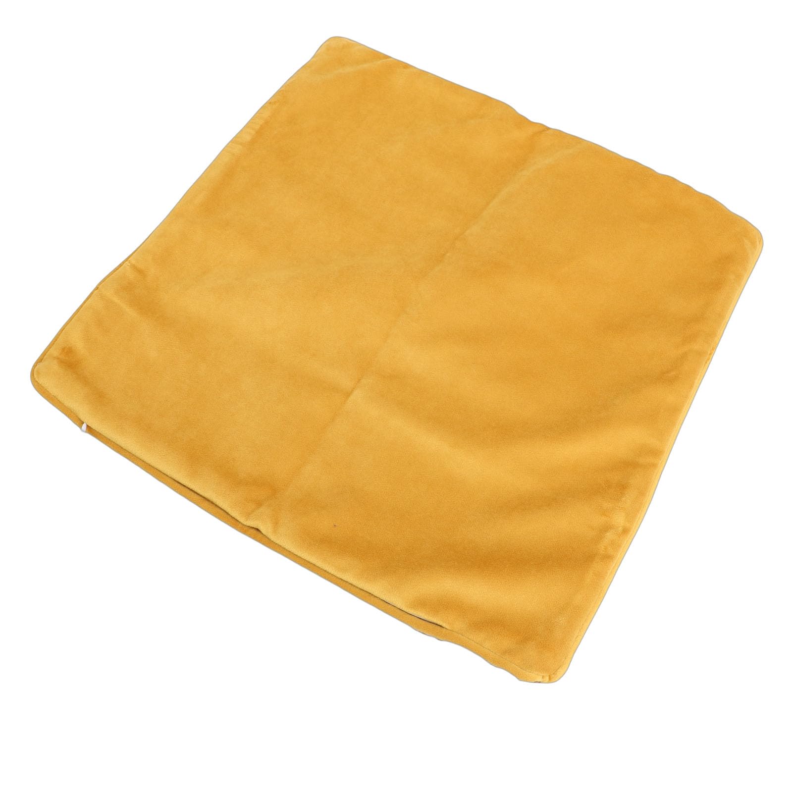 Jectse Federe per Cuscini, Federe Decorative per Fattoria, Confezione da 10, Morbide Fodere per Cuscini in Poliestere per Divano Letto, Soggiorno, Giallo Bianco (50,8x50,8 cm/20x20 pollici)