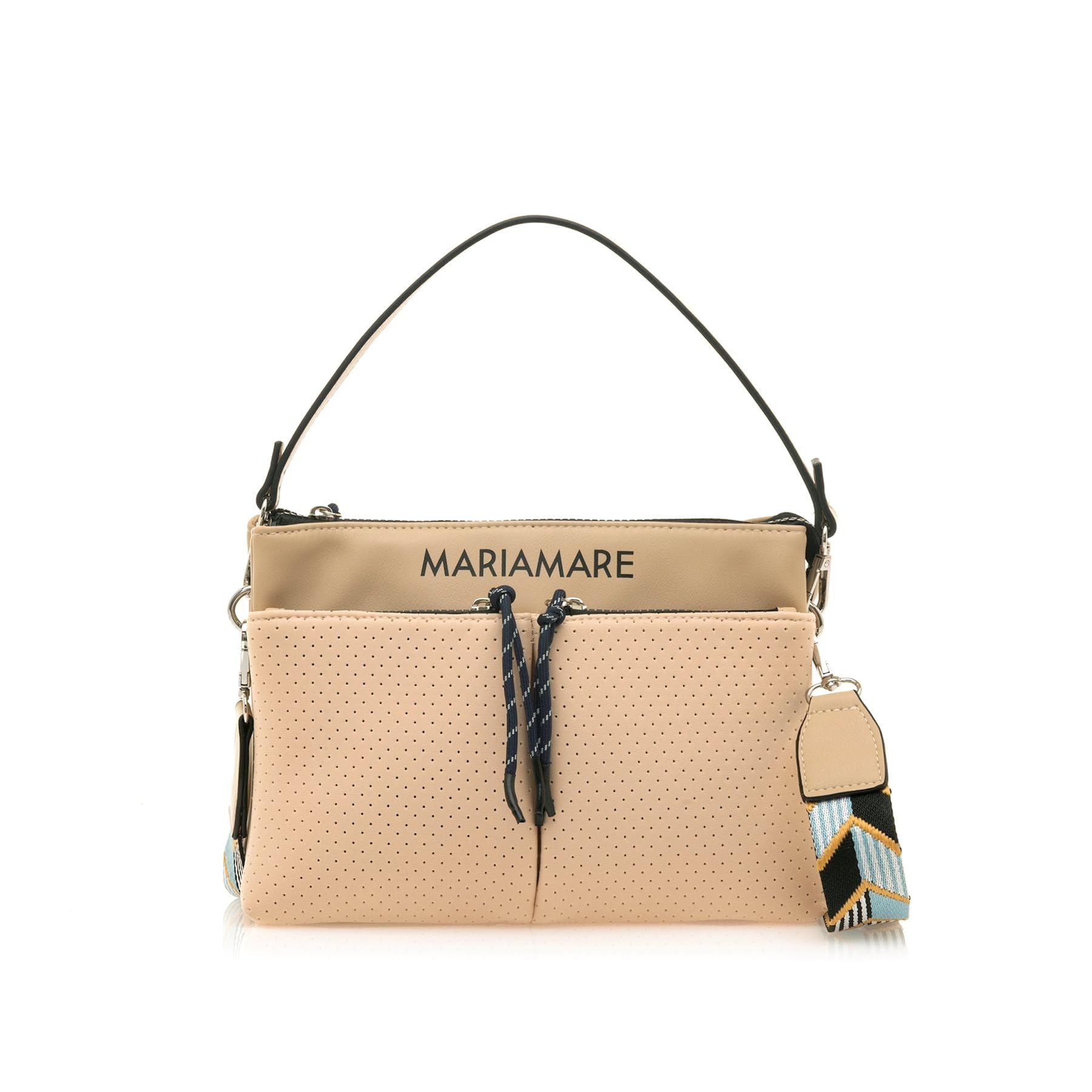 MARIAMARE Women's Nila Bag, Sand, mediano