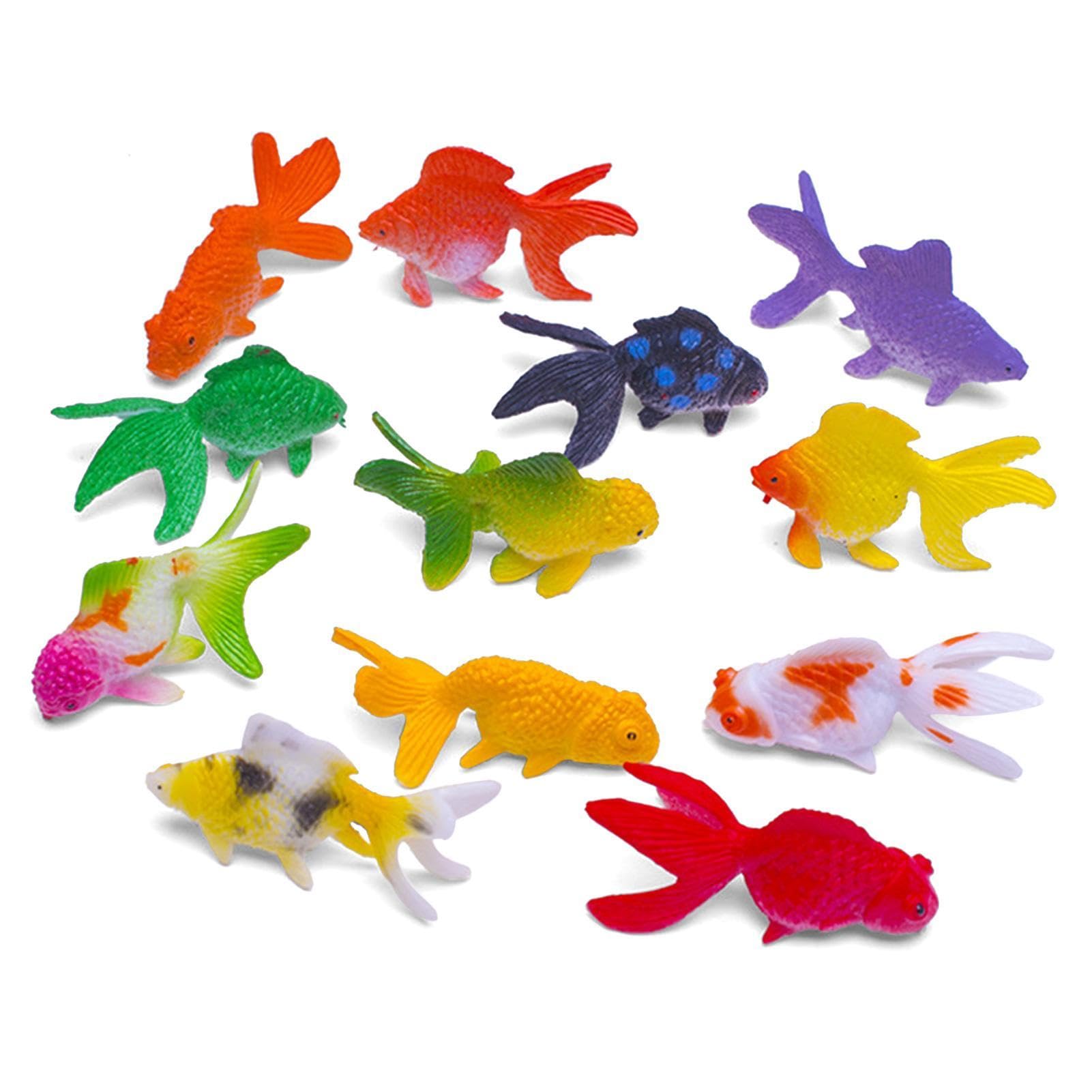 C*O様 金属製金魚の置物　3体セット Amazon.co.jp: 24個 金魚の置物、金魚 人工 浮遊魚、ミニ金魚、偽の