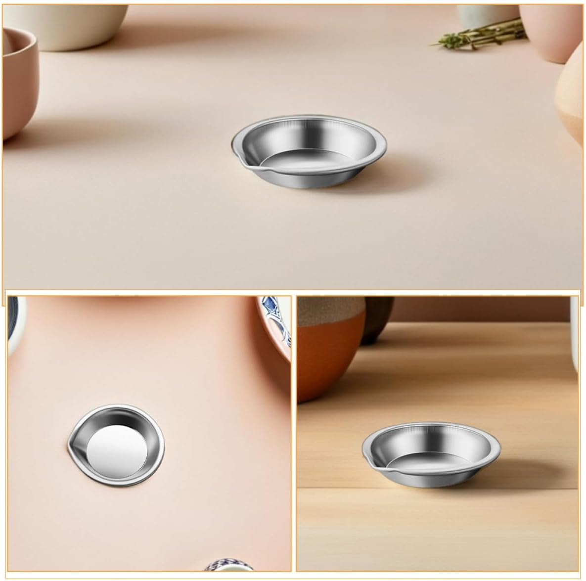 16 Piece Stainless Steel Paint Mixing Tray for Model Makers