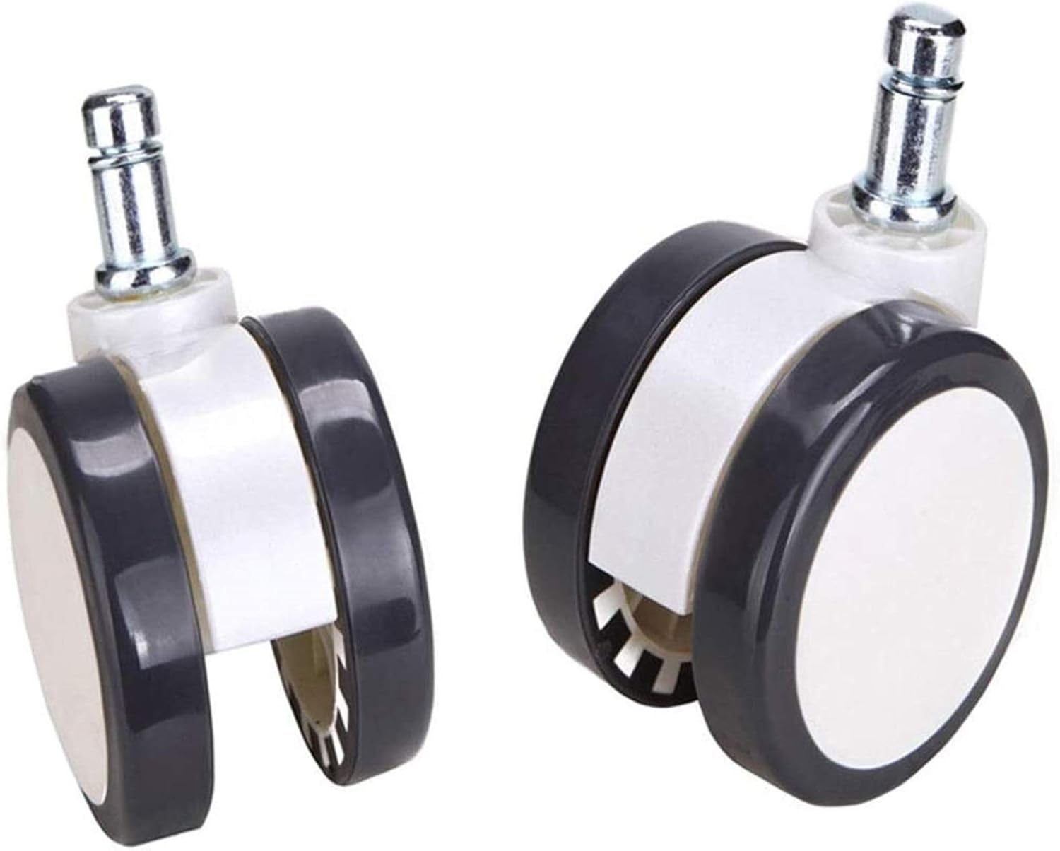 Trolley for Furniture 5PCS Universal Mute Chair Wheel Office Chair Caster Replacement Casters Rubber Soft Safe Roller Furniture Wheels