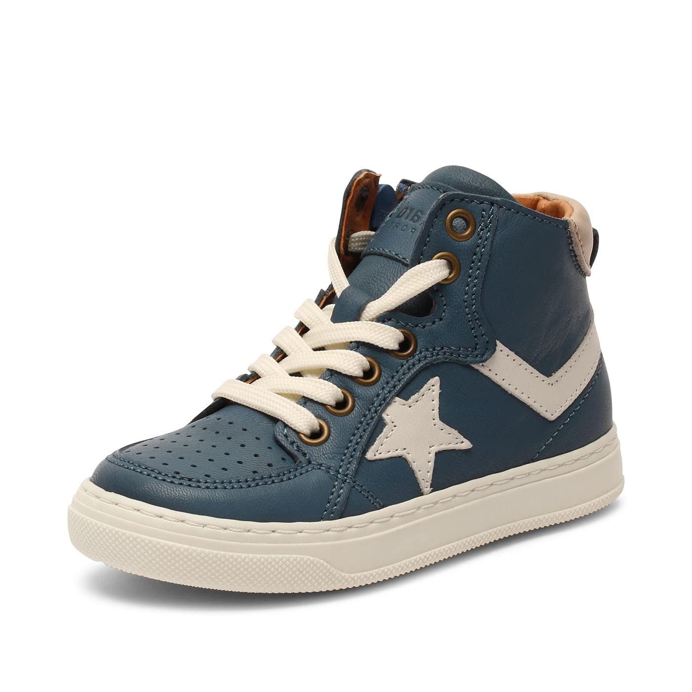 Bisgaard Unisex Kid's Isak Sneaker, Petrolio, 10 UK Child