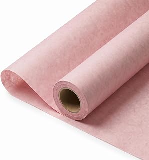 Gongzitem Textured Flower Wrapping Paper Roll, 16.9 in x 18 ft, Bouquet Wrapping Paper for Florists, Thicker Floral Wrap for Fresh Flowers, Dried Flowers, Wedding and Gift Bouquets (GZ-23)