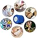 Self Adhesive Sports Tape,Elastic Bandage for Wrist, Ankle, Knee, Elbow, Shoulder, Back, Neck, Arm, Leg, Body Care Supplies (Random Pattern)