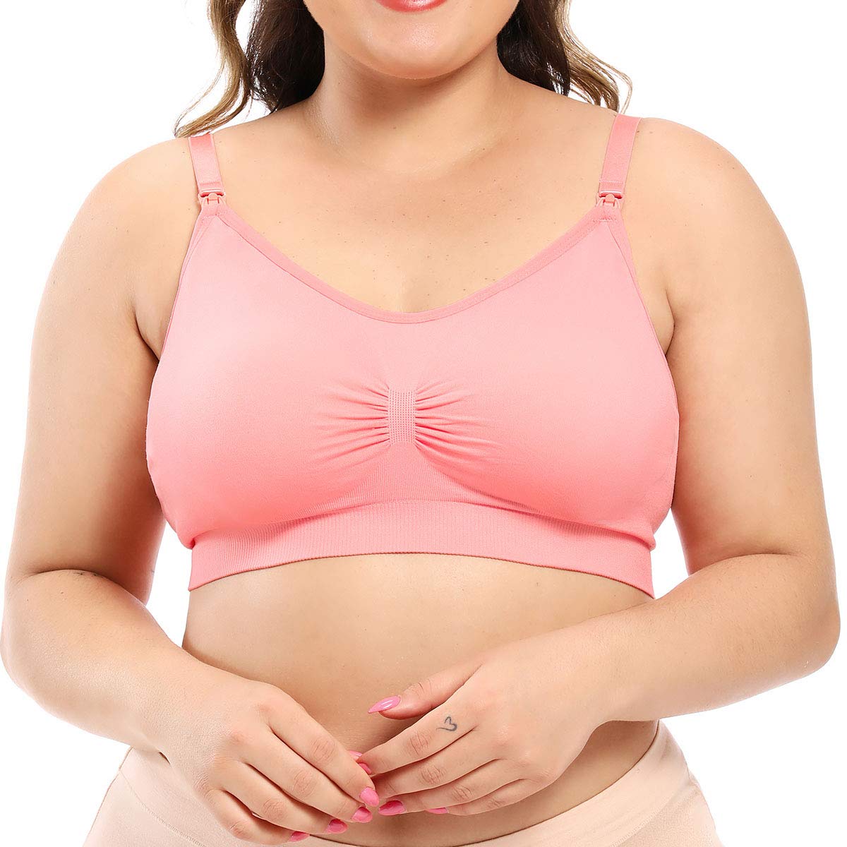 Reggiseno Sllattamento Senza Cuciture Reggiseno Allattamento Push Up Taglia Larga Bra Allattamento maternità