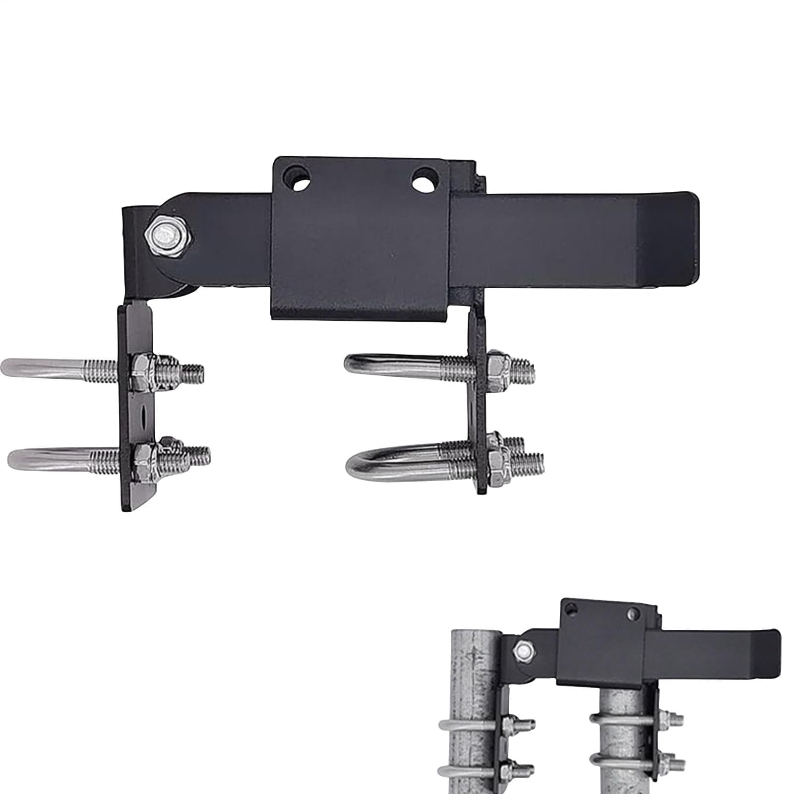 Cerradura de puerta de metal resistente | Herrajes de seguridad resistentes al óxido para uso residencial e industrial | Cerradura de rampa para patio al aire libre