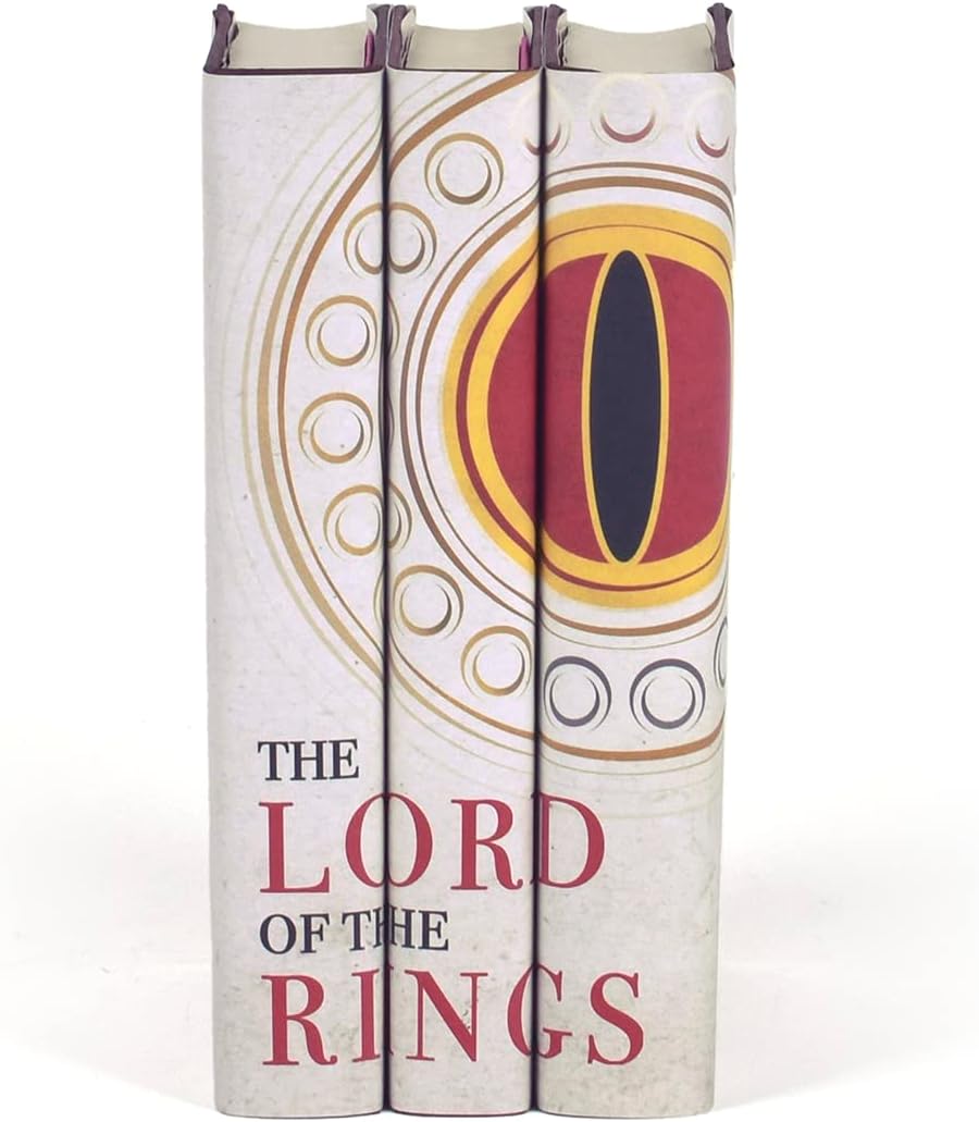 Juniper Books - The Lord of The Rings Trilogy 3 Volume Set - White - J.R.R. Tolkien Collectible Special Edition