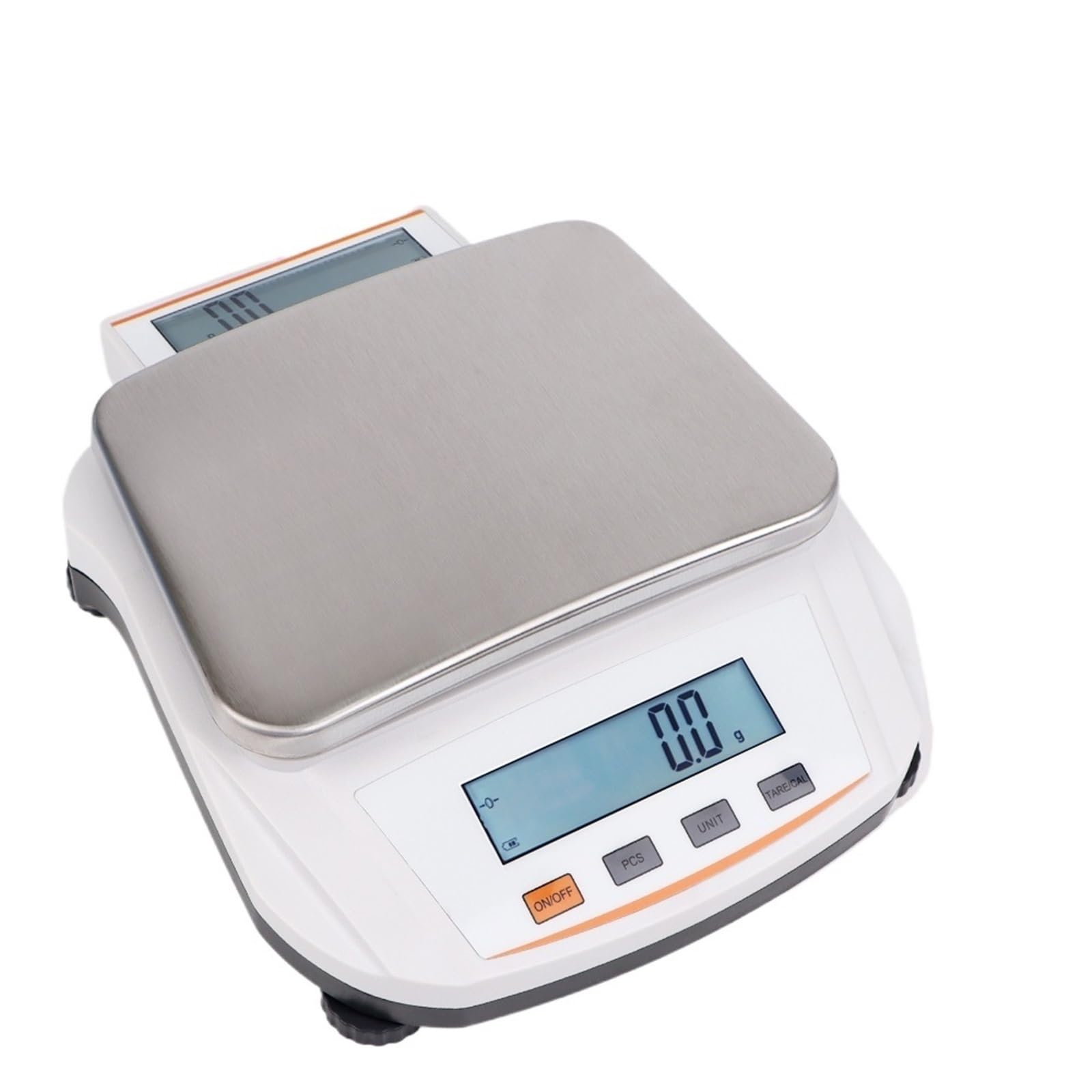 Bilancia da laboratorio con doppio display, bilancia elettronica 0,1 g, analitica ad alta precisione, di pesatura kg, 3 e 5 per Industriale, Cucina(1kg 0.1g)