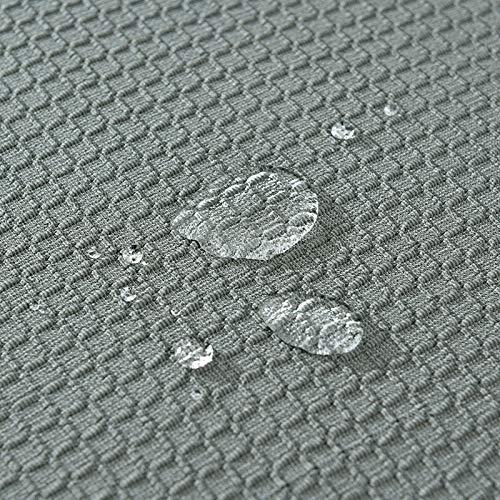 Housse de canapé imperméable extensible 3 places | Couverture de protection salon grise
