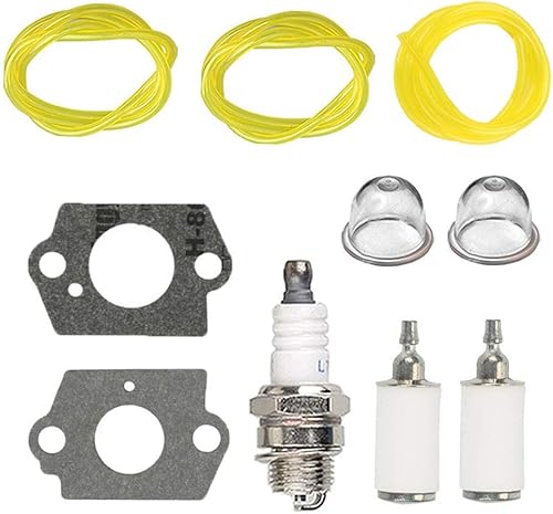 Miniatura 7 de 308054043 Carburador con bujía Kit de línea de combustible para Homelite Ryobi CS26 RY09800 RY28021 RY28041 RY28065 UT32601 UT32601A UT32605 UT32651