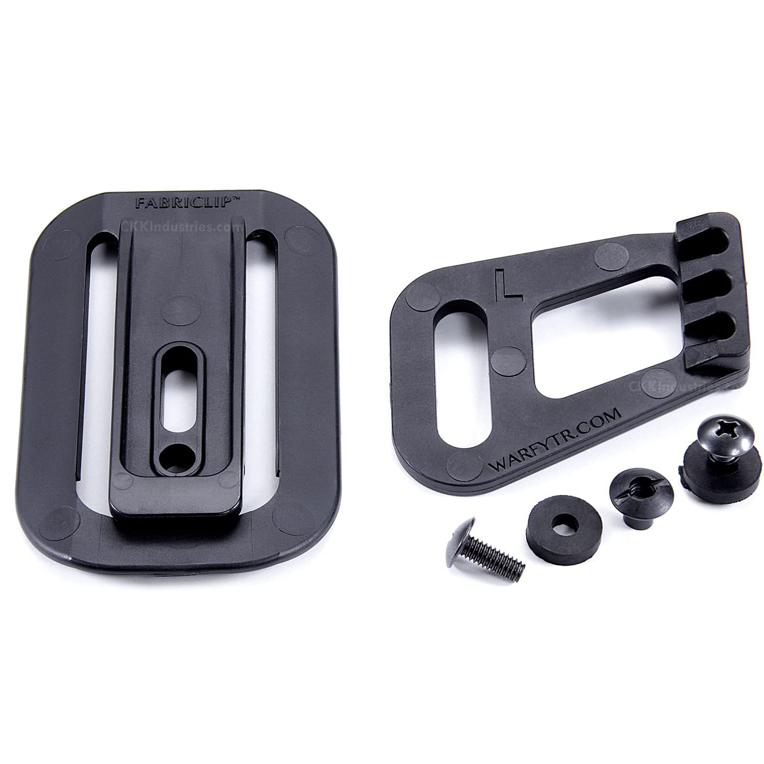 Clip de dissimulation Fabriclip pour porter un holster en toute sécurité sans ceinture