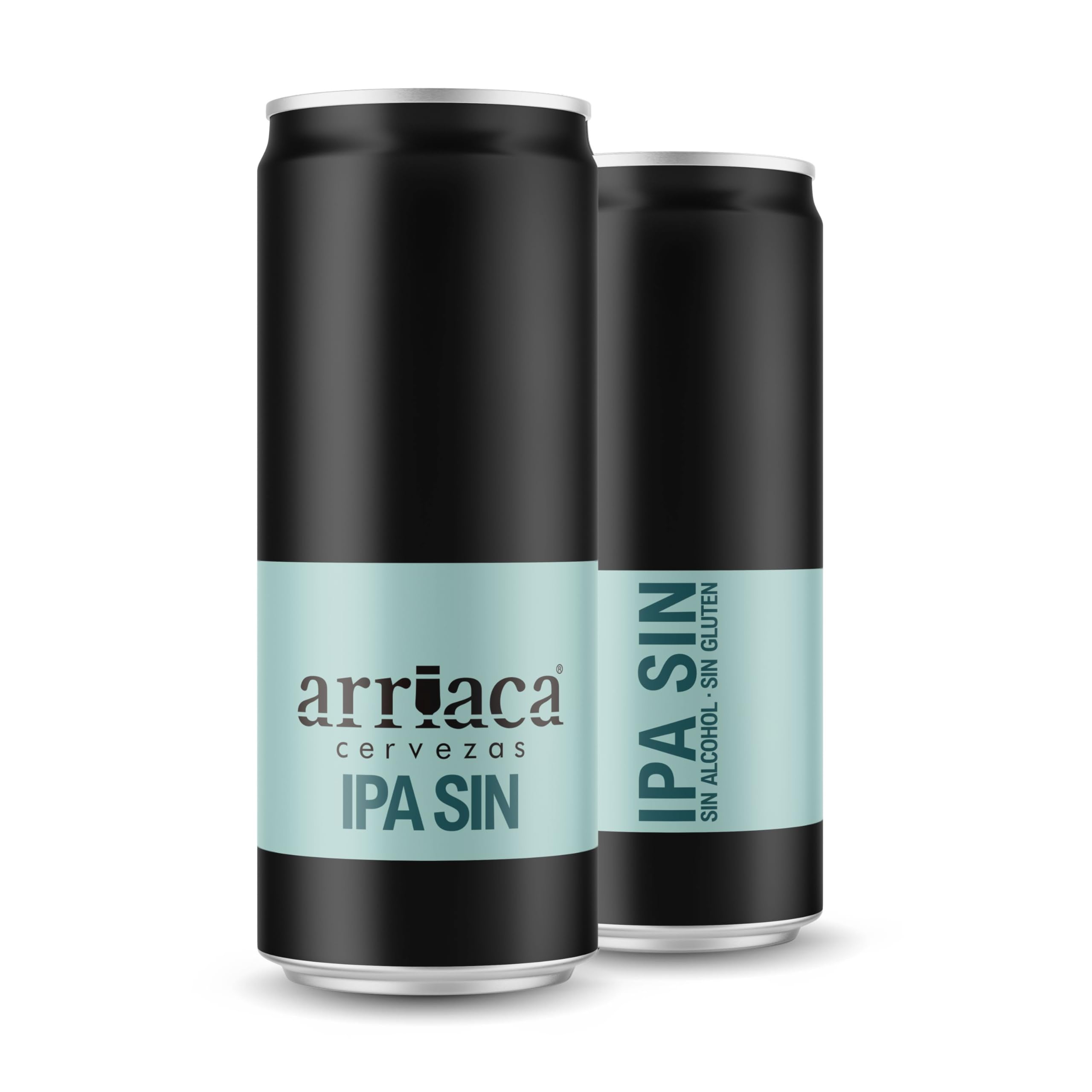 Cerveza Premium Arriaca IPA SIN ALCOHOL Y SIN GLUTEN en Pack Fabricación Artesanal (24 latas 33cl)