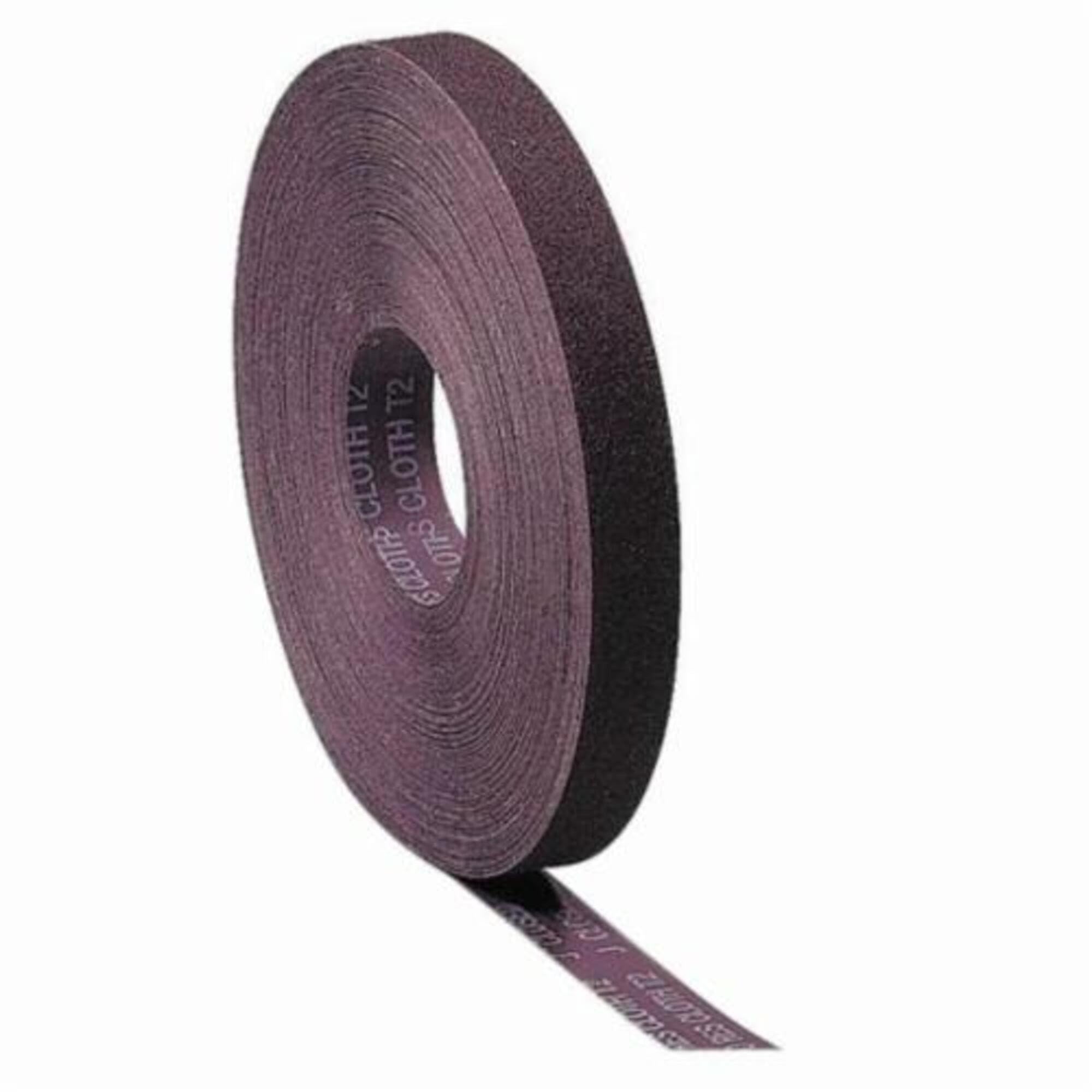 Norton Metalite Cloth Backed Sandpaper Roll, 220 Grit Sandpaper, Woodworking and Automotive Sandpaper, 1 Inch Wide, Continuous Roll of 50 Yards