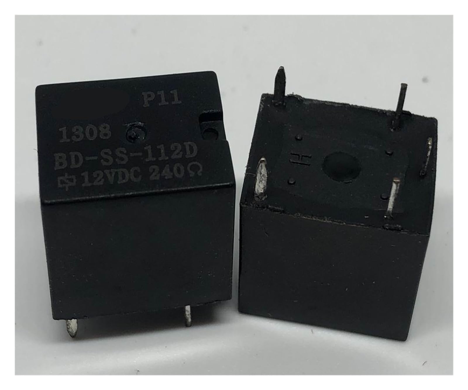 Relé BD-SS-112D 12V de 5 pines mini para circuitos impresos