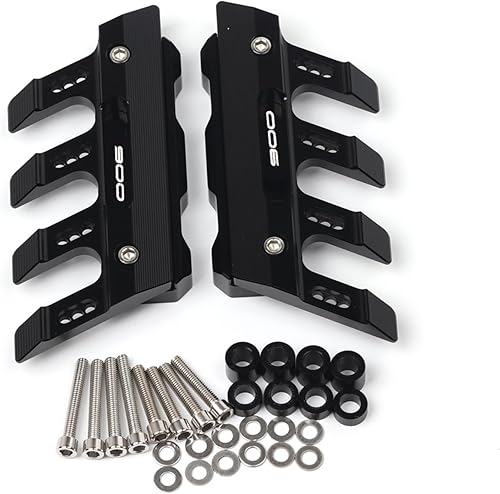 EMLEVO Protección contra caídas para motocicleta protección lateral guardabarros deslizadores de aluminio CNC accesorios universales para Kawasaki