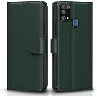 Pikkme Leather Wallet Case - Green