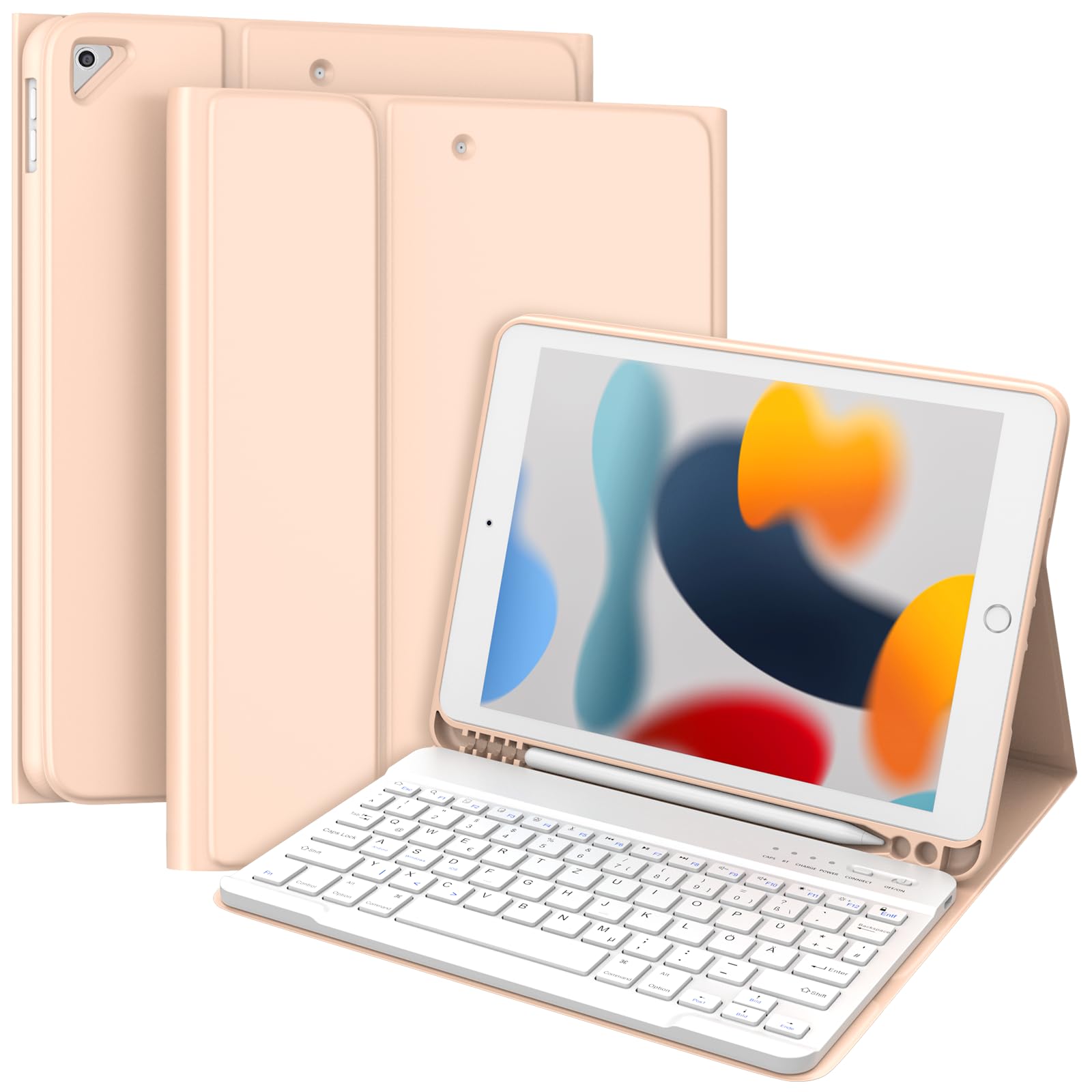 TQQ Tastatur Hülle für iPad 10.2