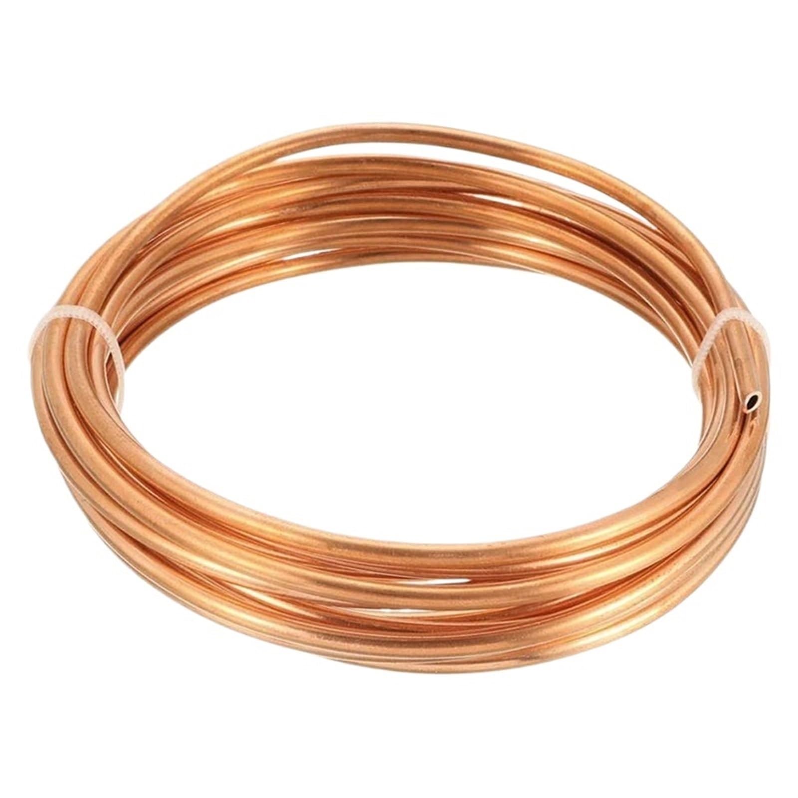 Vhkjewe One Color T2 99.9% Pure Tubing Refrigeration For Fish Tank Filtration Size 2Mm To 8Mm(8Mm X 0.8Mm)