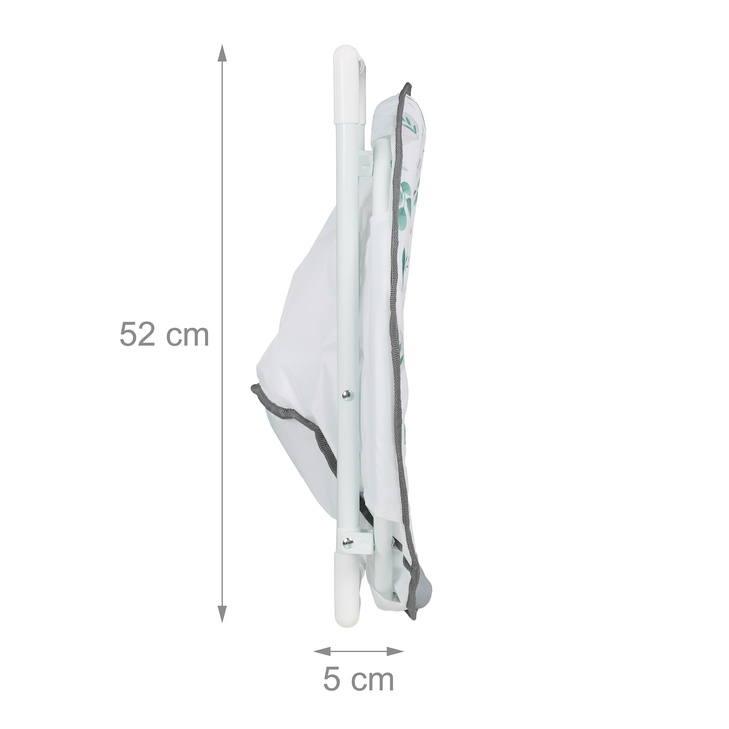 Relaxdays Silla Infantil Plegable, Koala, 47x50x48 cm, Asiento Niños Exterior/Interior, Sillón Peques, Multicolor