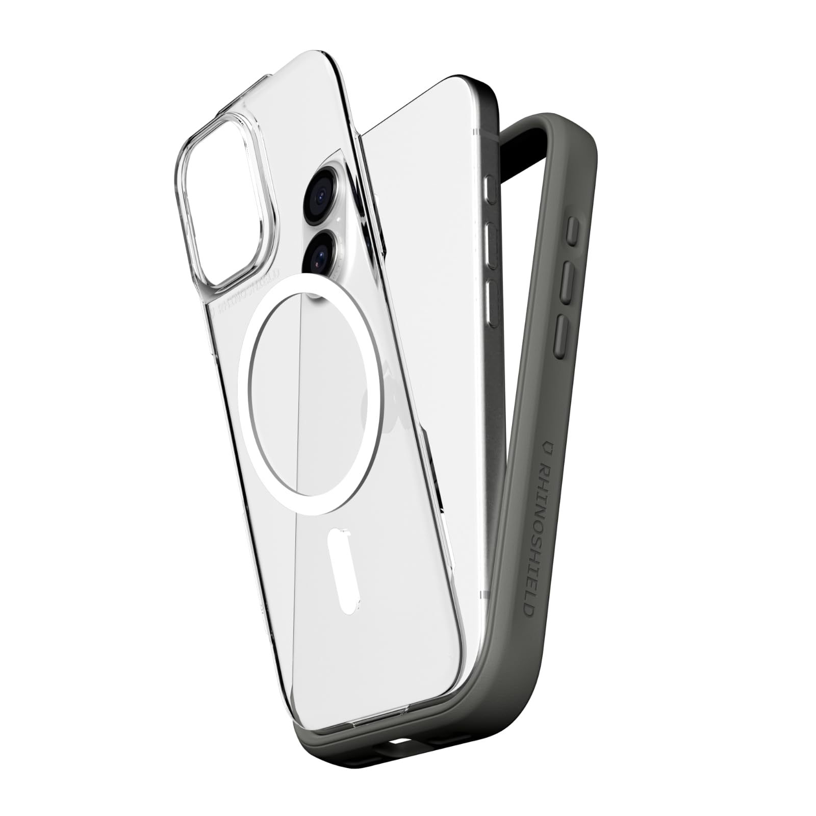 Coque antichoc iPhone 17 RhinoShield Mod NX aimantée résolvant le risque de chute - 7
