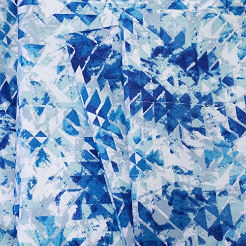 1500 Supreme Collection Extra Soft Aqualina Geometric Aztec Pattern Sheet Set, Twin- Luxury Bed Sheets Set With Deep Pocket Wrinkle Free Bedding, Trending Printed Pattern, Twin #TOP4