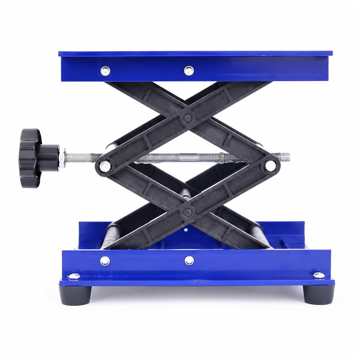 Edelstahl Router Tisch Hebeplattform, Höhenverstellbare Werkbank für Holzbearbeitung, Gravur, Werkstatt, Labor und Heimwerker, 100 x 100 mm