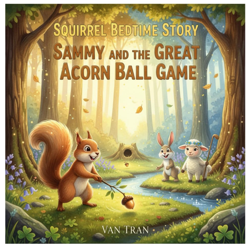 Sammy and the Great Acorn Ball Game (Squirrel Bedtime Story)