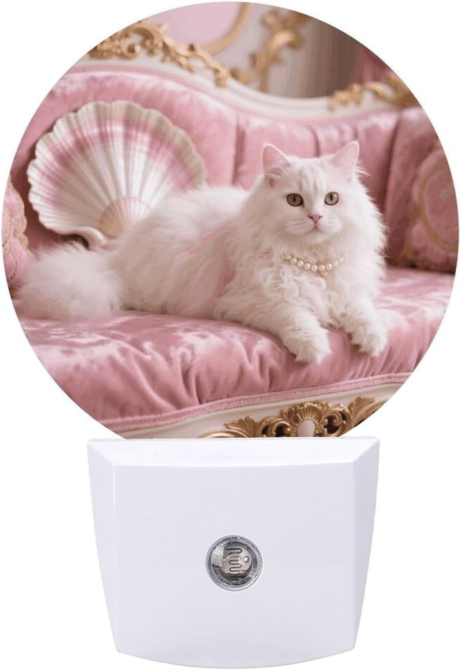 Persian Cat Plug-in LED Nightlight Wall Night Light