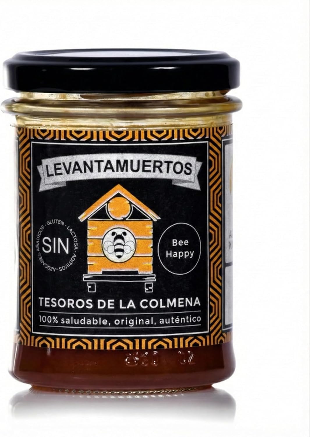 Levantamuertos Natural - Energia contra el Cansancio y Suplemento para las Defensas con Miel Pura de Abejas - Jalea Real - Propolis - Polen - 1