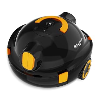 Y10 Robotic Pool Cleaner, Floor Cleaning, 100 Mins Runtime, Auto-Dock, 180μm Filter, Cleans Up to 120㎡ & 2.5m Deep - Amazon product rated Grade B