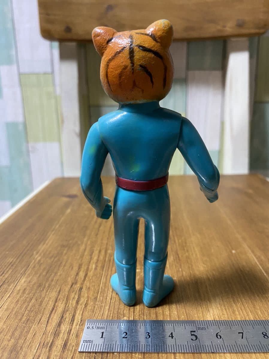 1974年 当時物 マスダヤ フラッシュ光線 鉄人タイガーセブン ソフビ 