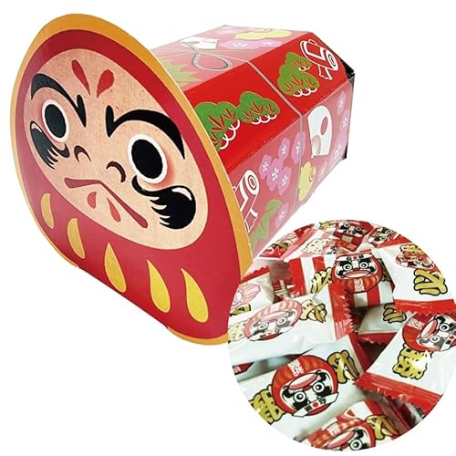 合格祈願だるまキャンディBOX 喉に優しいハニーレモン味