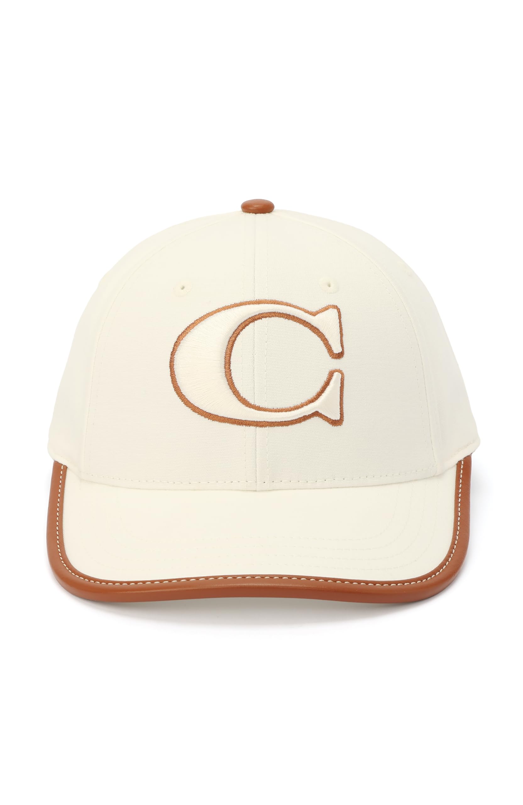 Coach Women's C Cotton Canvas Baseball Hat