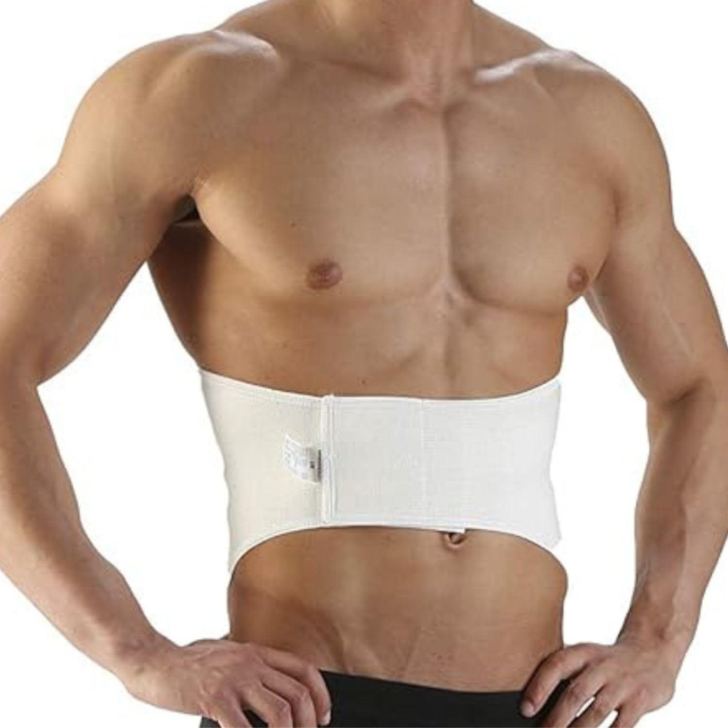 SPIKENERGY Vendaje Lumbar Elástico Suave Electromagnetoterapia Contra los Traumatismos Dolor lumbociático Coxalgia Artrosis lumbar y fatiga muscular - Medical Device (L/XL)