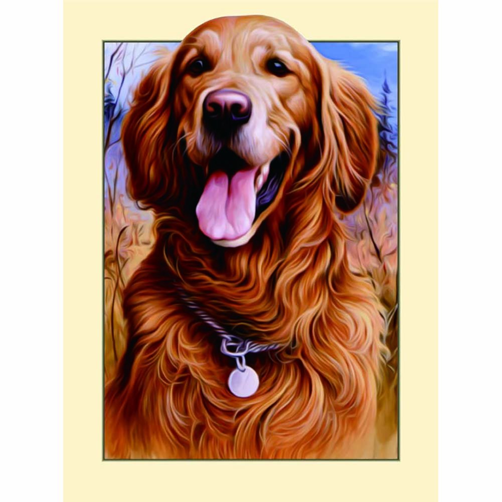 Embroidery of golden retrievers  embroidery designs Embroidery of golden retrievers  embroidery designs