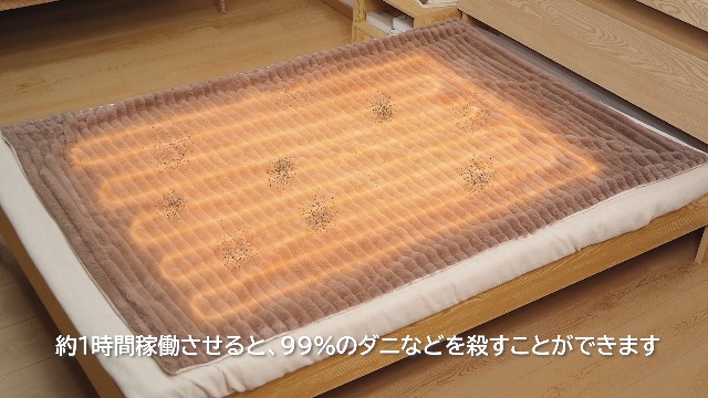 Amazon.co.jp : 電気毛布 掛け敷き兼用 188×130cm【極上の肌触り