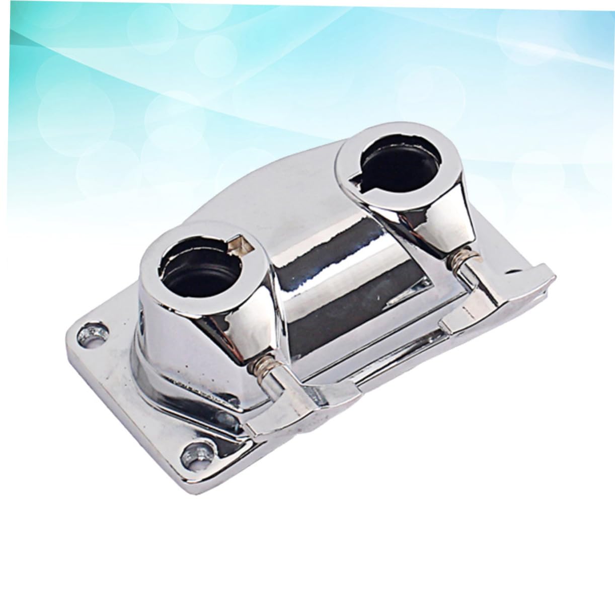 Garneck Drum Cymbal Mount Bracket Bass Drum Hole Clamp Accessory Bracket Connector Wc80