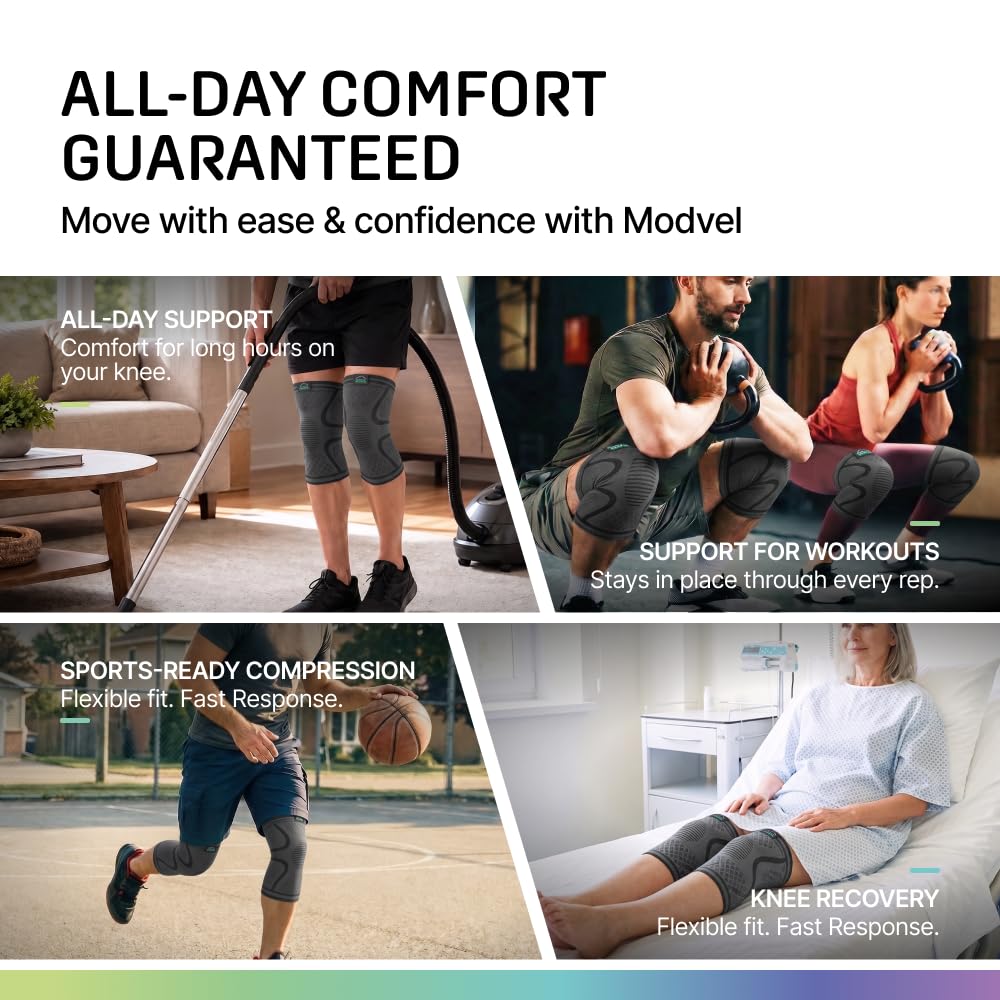 Modvel Knee Brace - Pain Relief & Support -6