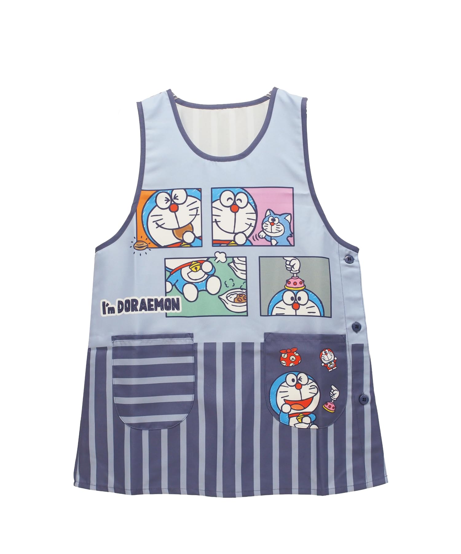 Amazon.co.jp: [ON NISHIKI] ドラえもん エプロン 保育士 大きいサイズ